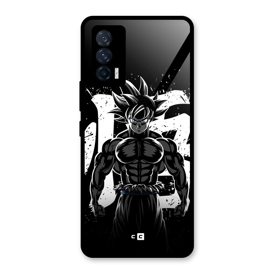 Goku Unleashed Power Glass Back Case for Vivo iQOO 7 5G