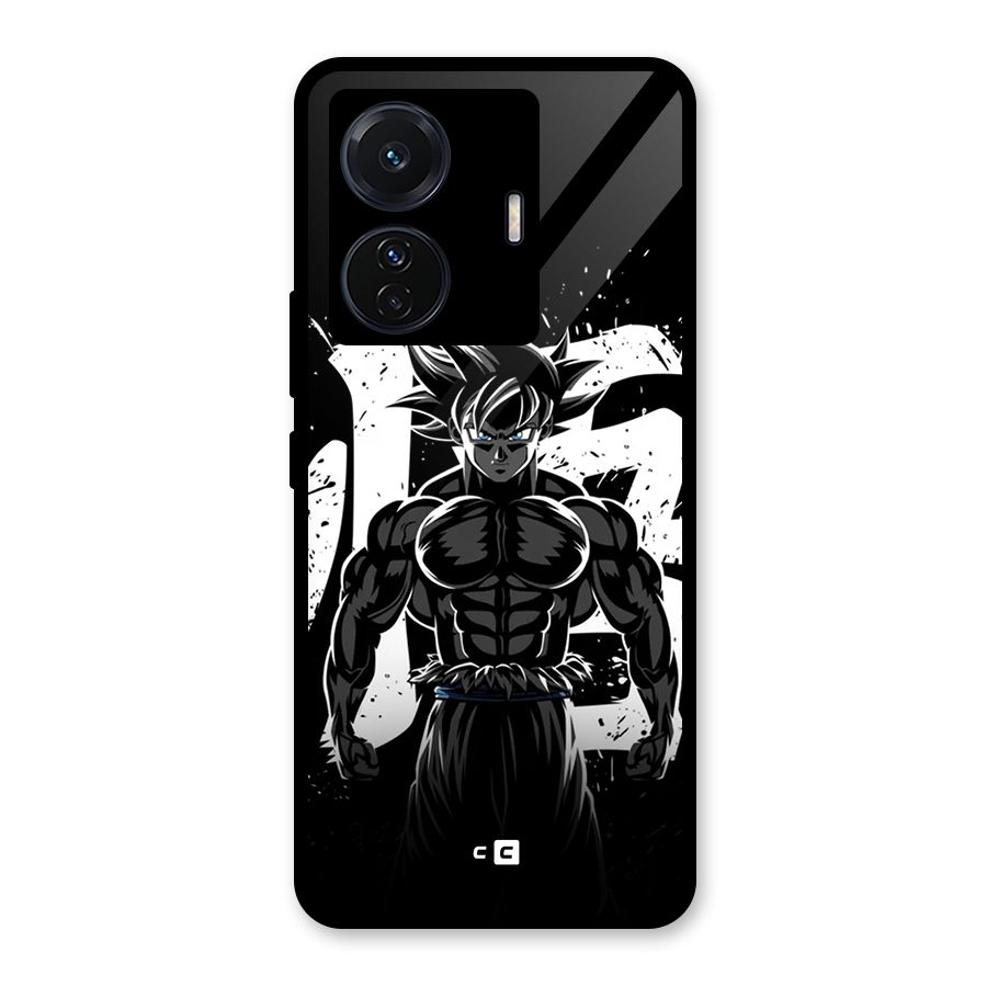 Goku Unleashed Power Glass Back Case for Vivo iQOO Z6 Pro