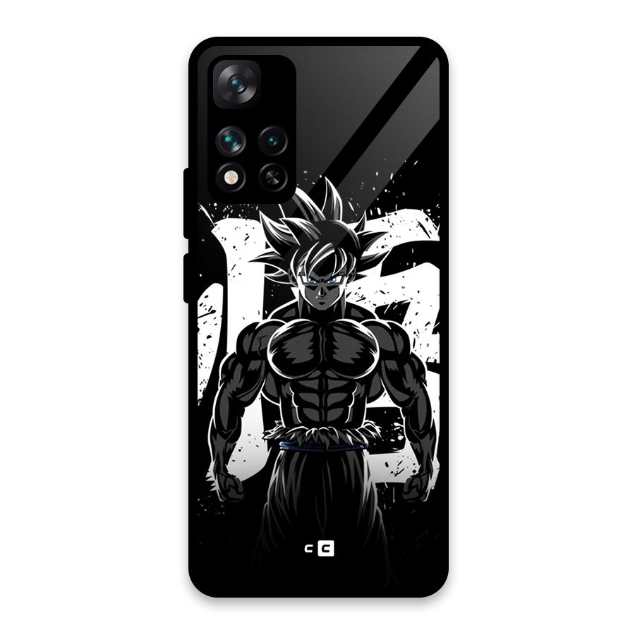 Goku Unleashed Power Glass Back Case for Xiaomi 11i HyperCharge 5G