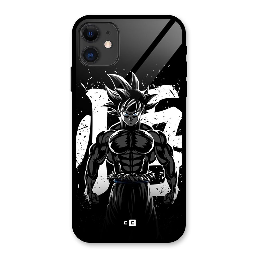 Goku Unleashed Power Glass Back Case for iPhone 11