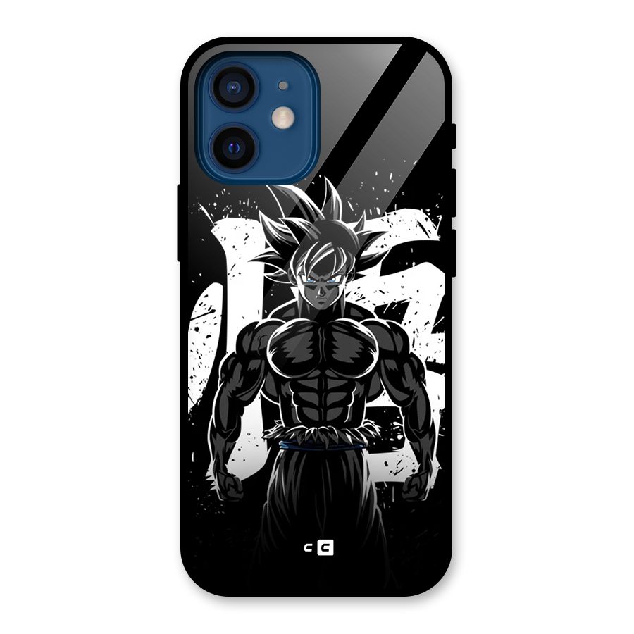 Goku Unleashed Power Glass Back Case for iPhone 12 Mini