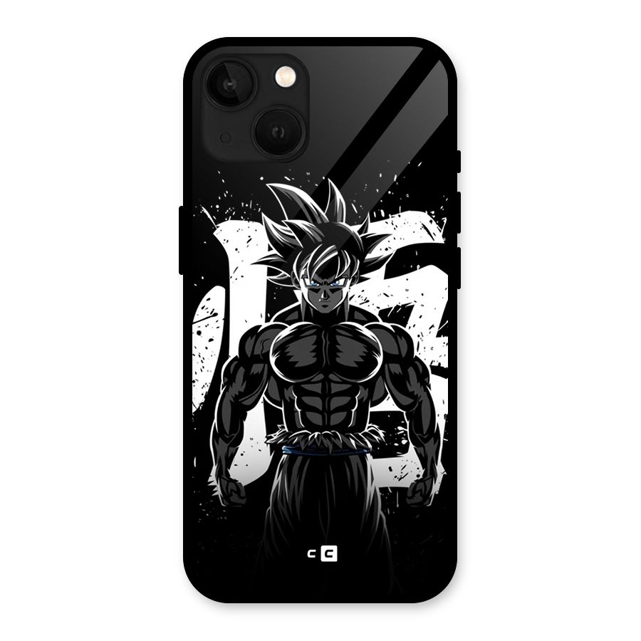 Goku Unleashed Power Glass Back Case for iPhone 13