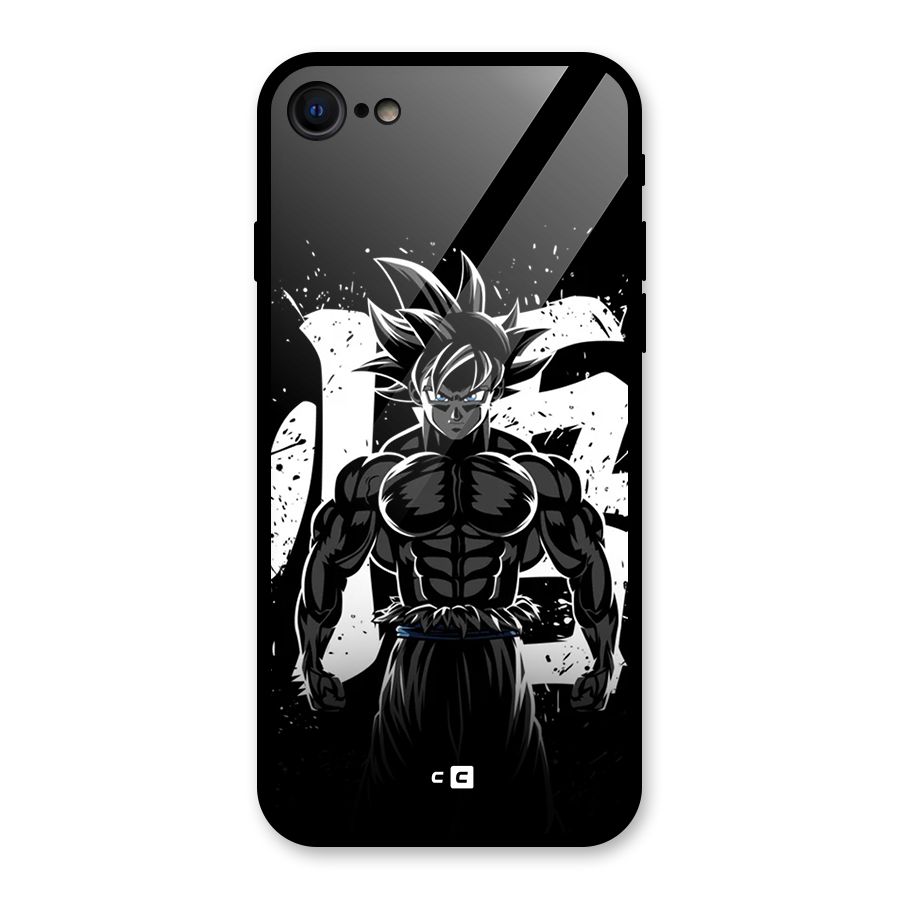 Goku Unleashed Power Glass Back Case for iPhone 7