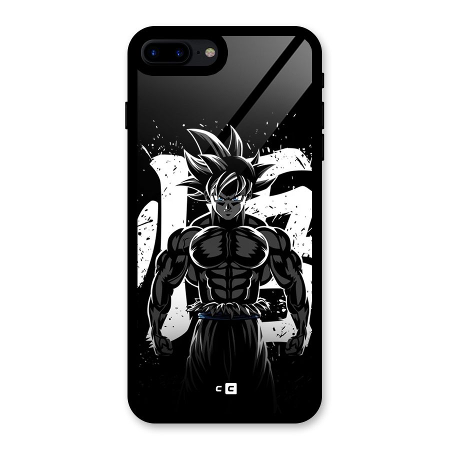 Goku Unleashed Power Glass Back Case for iPhone 7 Plus