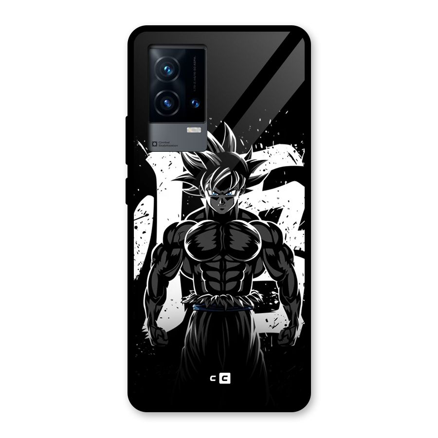 Goku Unleashed Power Glass Back Case for iQOO 9 5G