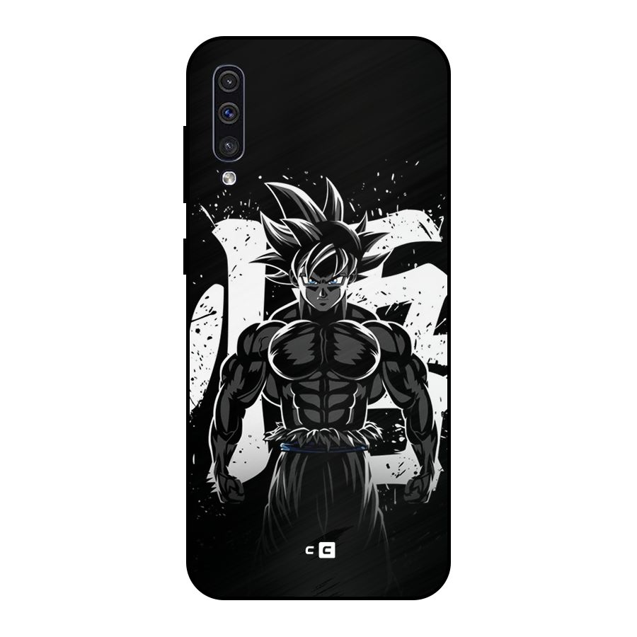 Goku Unleashed Power Metal Back Case for Galaxy A30s