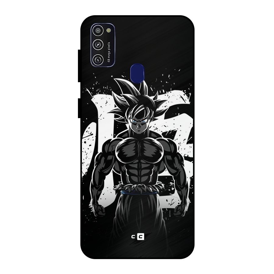 Goku Unleashed Power Metal Back Case for Galaxy M21