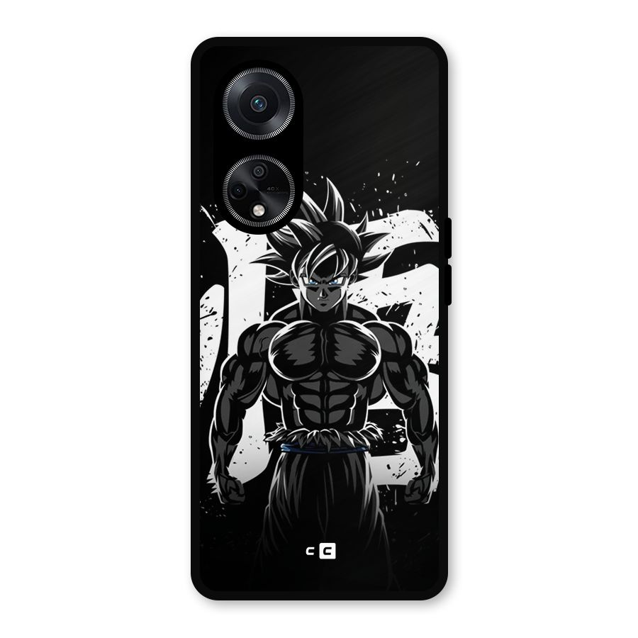 Goku Unleashed Power Metal Back Case for Oppo F23