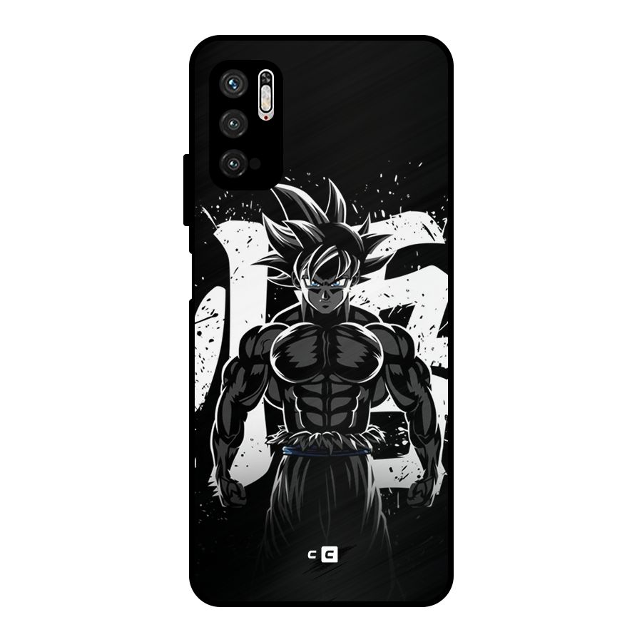 Goku Unleashed Power Metal Back Case for Poco M3 Pro 5G