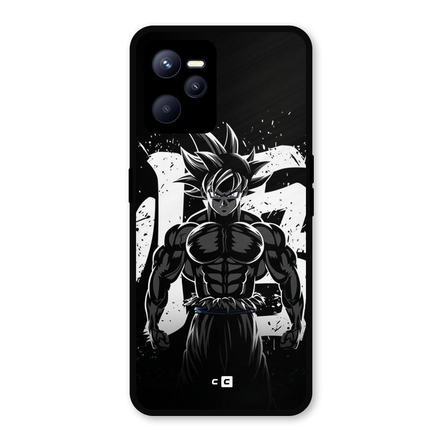 Goku Unleashed Power Metal Back Case for Realme C35
