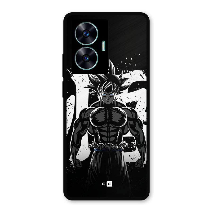 Goku Unleashed Power Metal Back Case for Realme C55