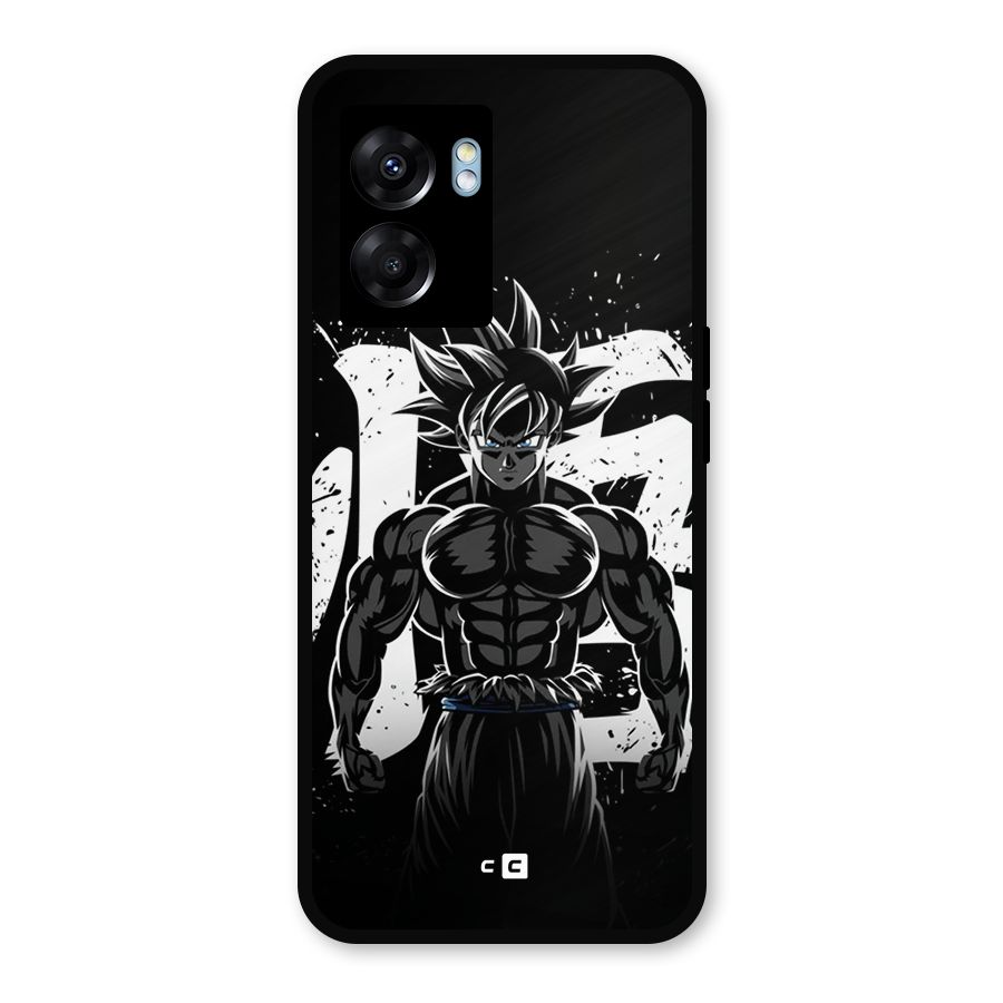 Goku Unleashed Power Metal Back Case for Realme Narzo 50 5G
