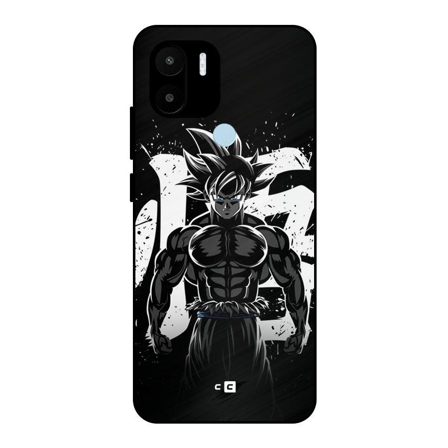 Goku Unleashed Power Metal Back Case for Redmi A1 Plus