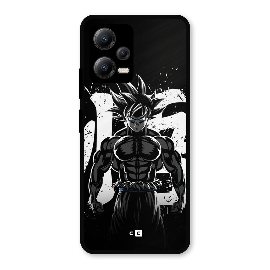 Goku Unleashed Power Metal Back Case for Redmi Note 12 5G