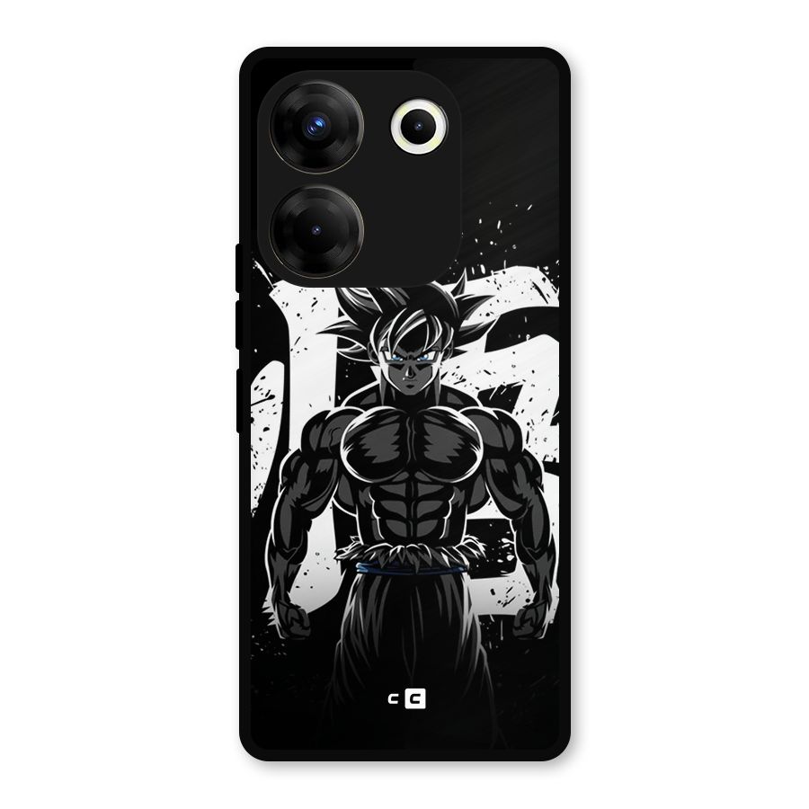 Goku Unleashed Power Metal Back Case for Tecno Camon 20 Pro