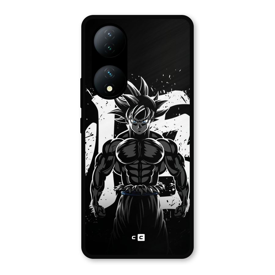 Goku Unleashed Power Metal Back Case for Vivo T2