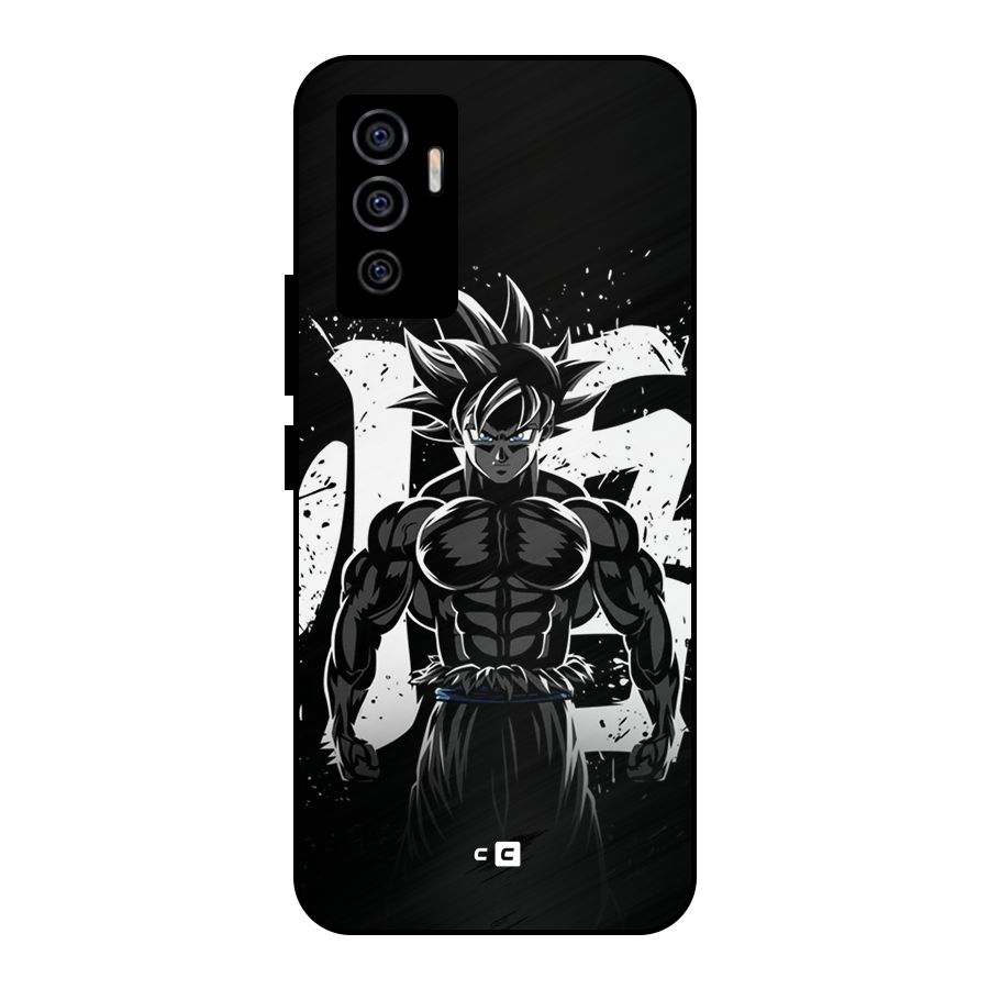 Goku Unleashed Power Metal Back Case for Vivo V23e