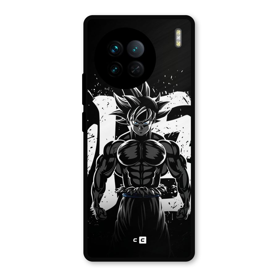 Goku Unleashed Power Metal Back Case for Vivo X90
