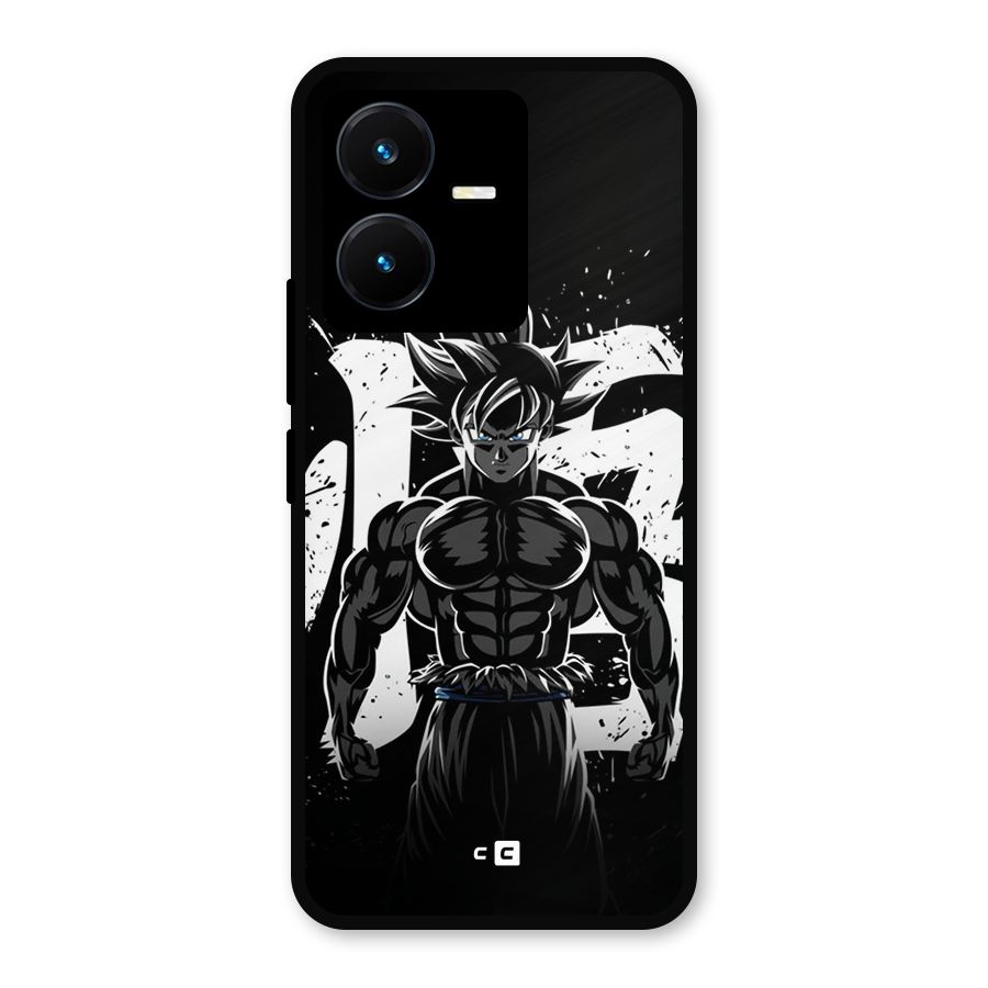 Goku Unleashed Power Metal Back Case for Vivo Y22