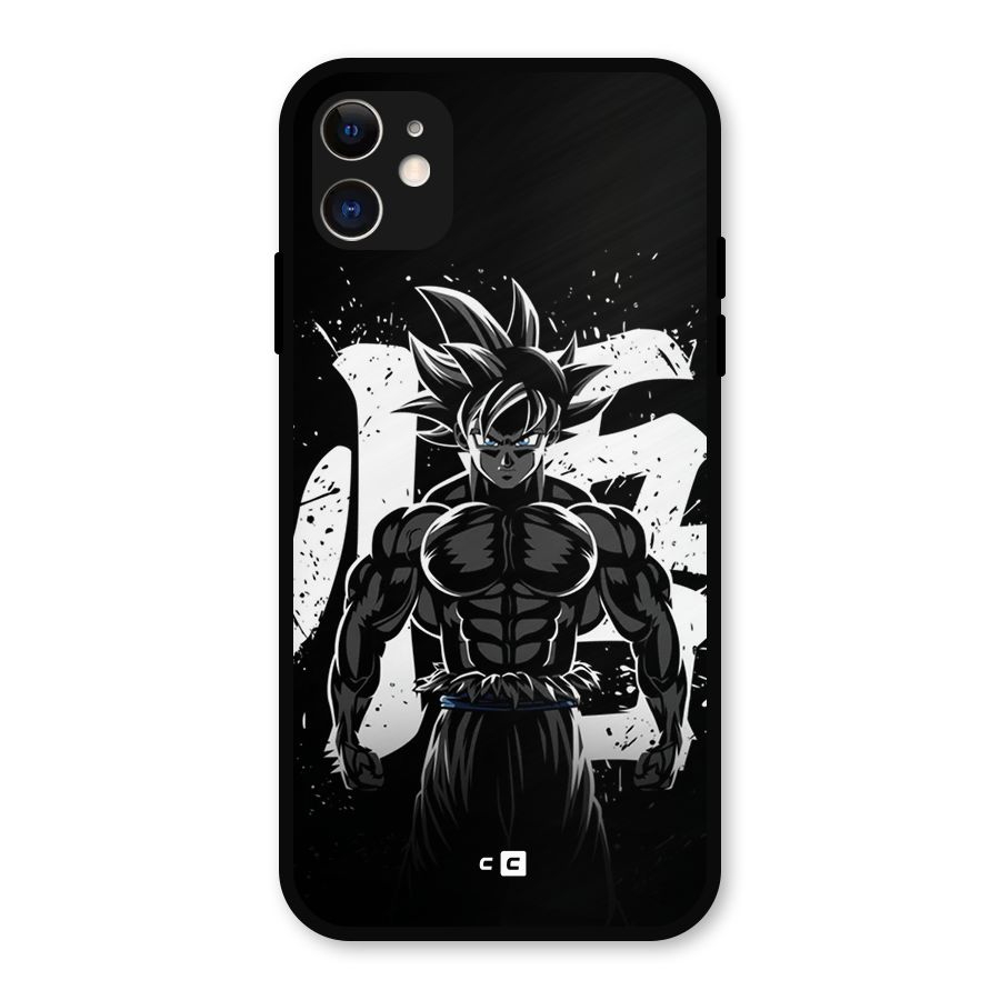Goku Unleashed Power Metal Back Case for iPhone 11