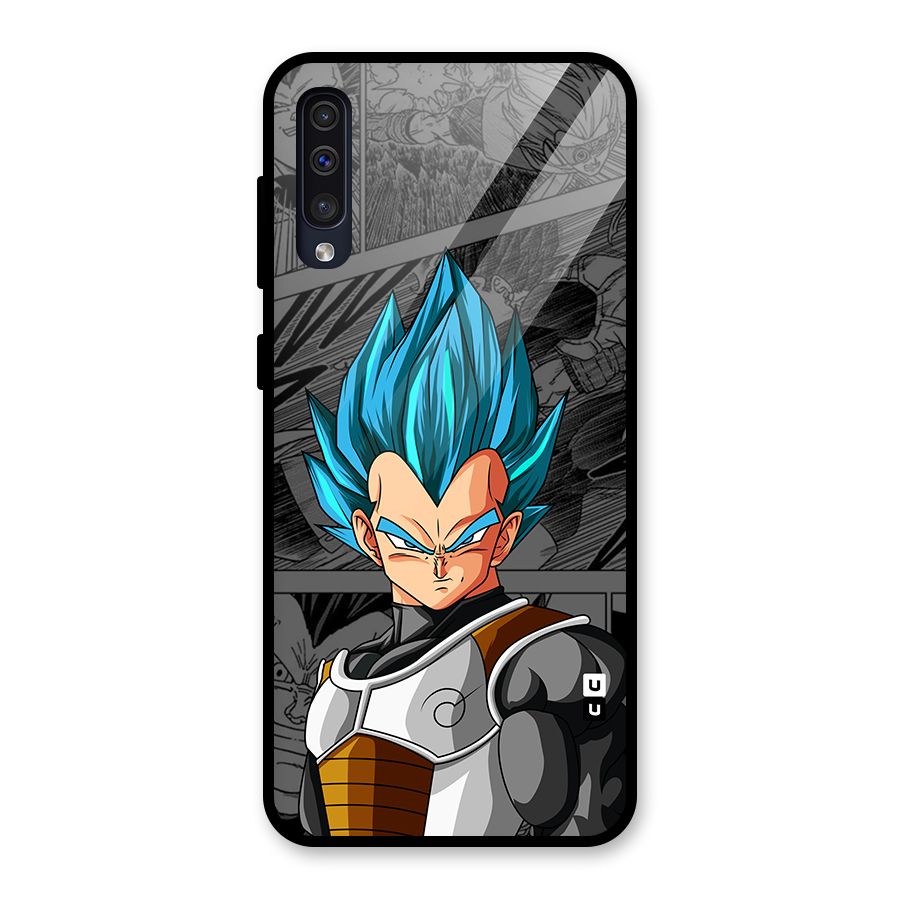 Goku Vegeta Art Glass Back Case for Galaxy A50