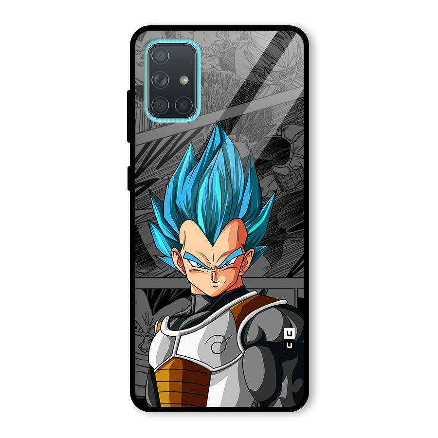 Goku Vegeta Art Glass Back Case for Galaxy A71