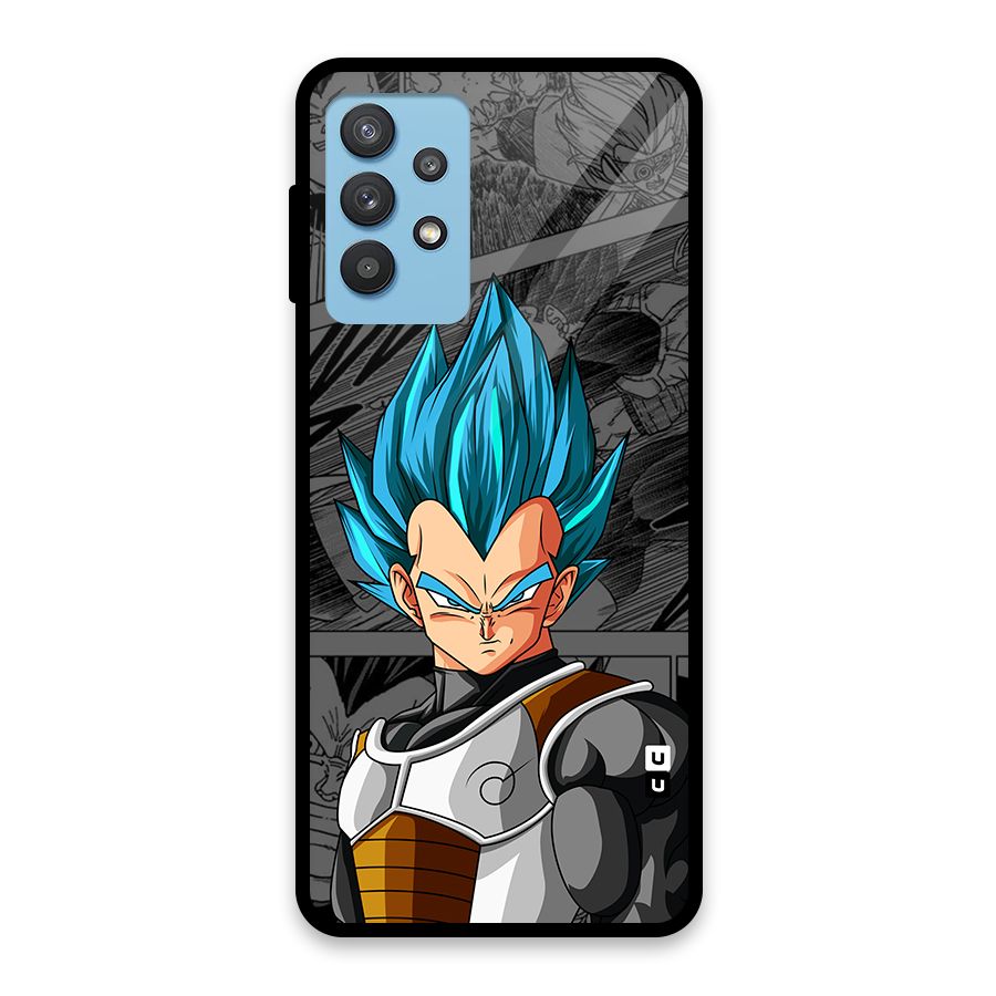 Goku Vegeta Art Glass Back Case for Galaxy M32 5G