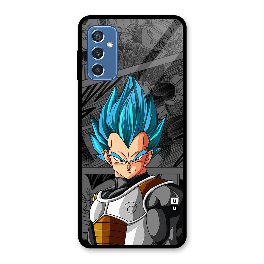 Goku Vegeta Art Glass Back Case for Galaxy M52 5G