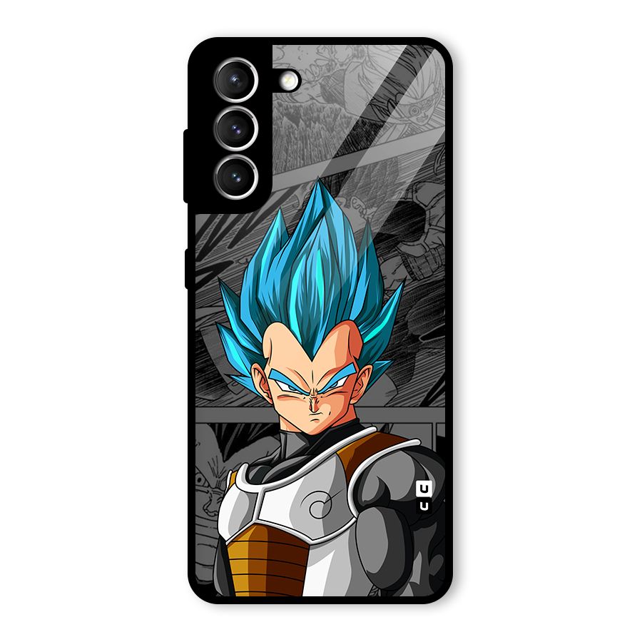 Goku Vegeta Art Glass Back Case for Galaxy S21 5G