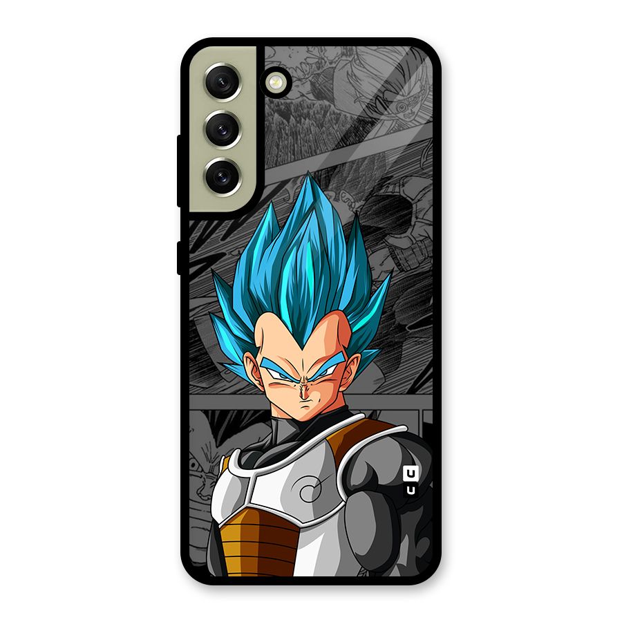 Goku Vegeta Art Glass Back Case for Galaxy S21 FE 5G