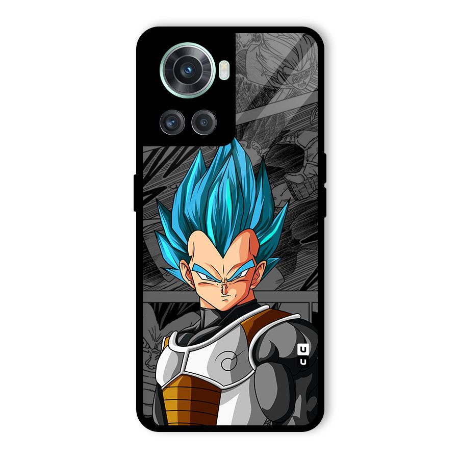 Goku Vegeta Art Glass Back Case for OnePlus 10R
