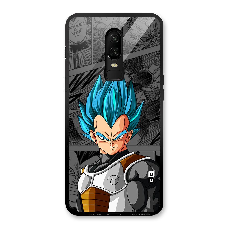 Goku Vegeta Art Glass Back Case for OnePlus 6