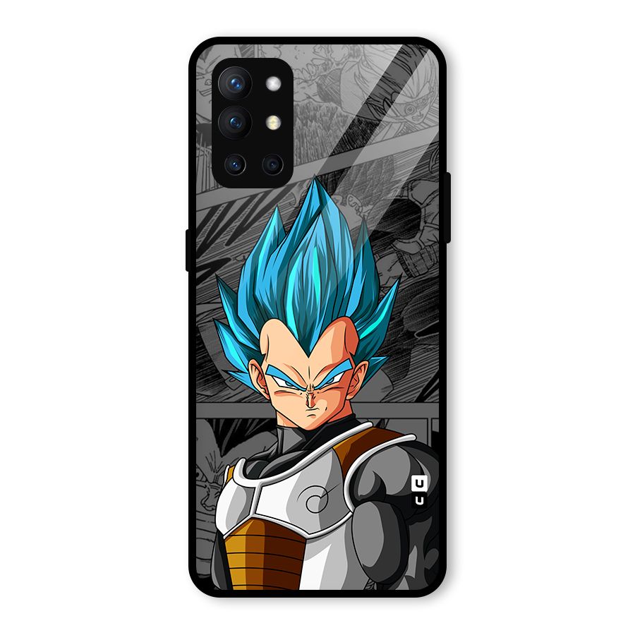Goku Vegeta Art Glass Back Case for OnePlus 9R