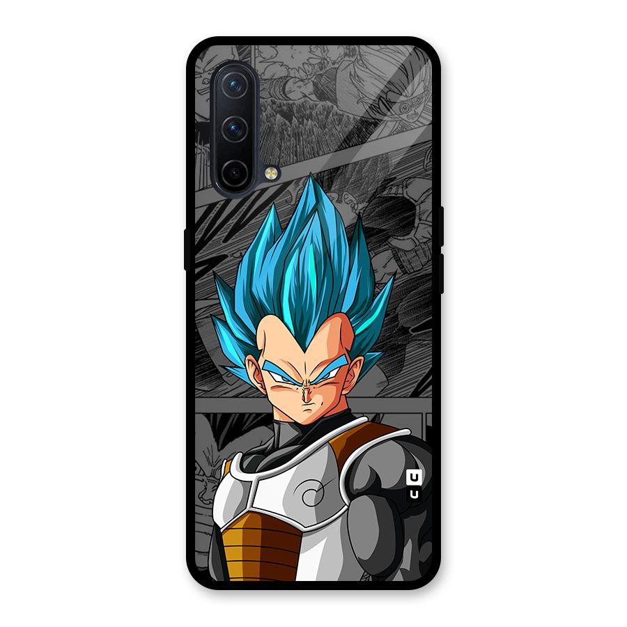 Goku Vegeta Art Glass Back Case for OnePlus Nord CE 5G