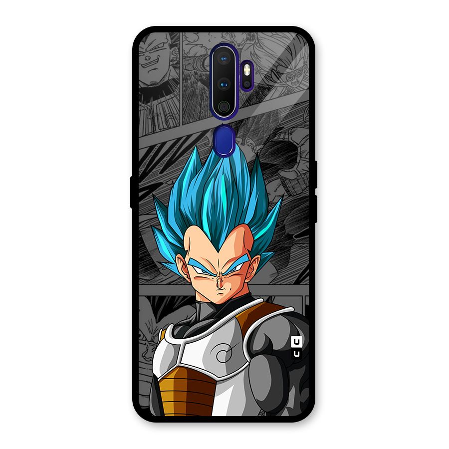 Goku Vegeta Art Glass Back Case for Oppo A9 (2020)