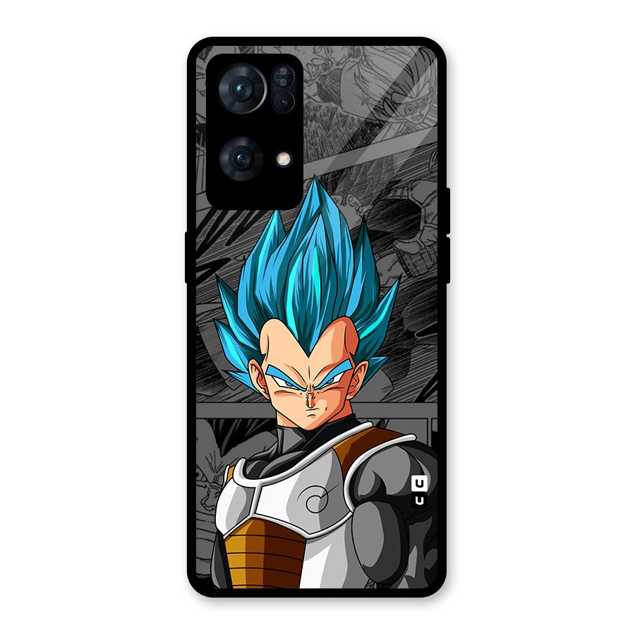 Goku Vegeta Art Glass Back Case for Oppo Reno7 Pro 5G