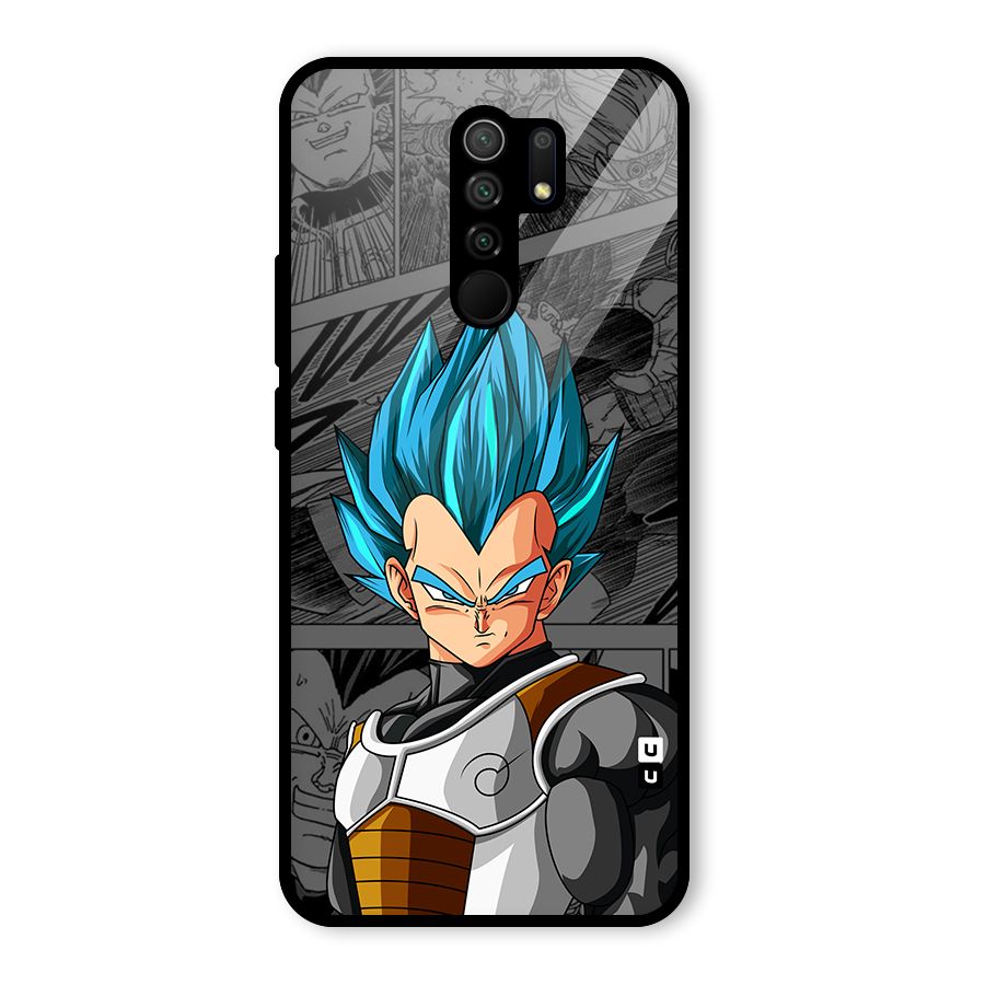 Goku Vegeta Art Glass Back Case for Poco M2