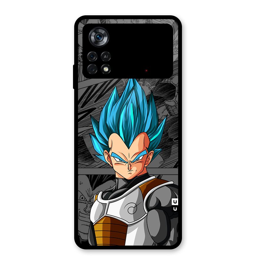 Goku Vegeta Art Glass Back Case for Poco X4 Pro 5G