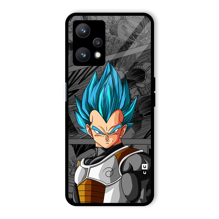 Goku Vegeta Art Glass Back Case for Realme 9 Pro 5G