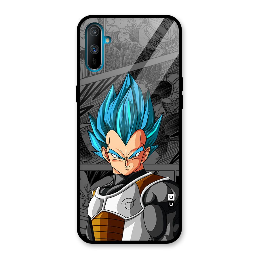 Goku Vegeta Art Glass Back Case for Realme C3