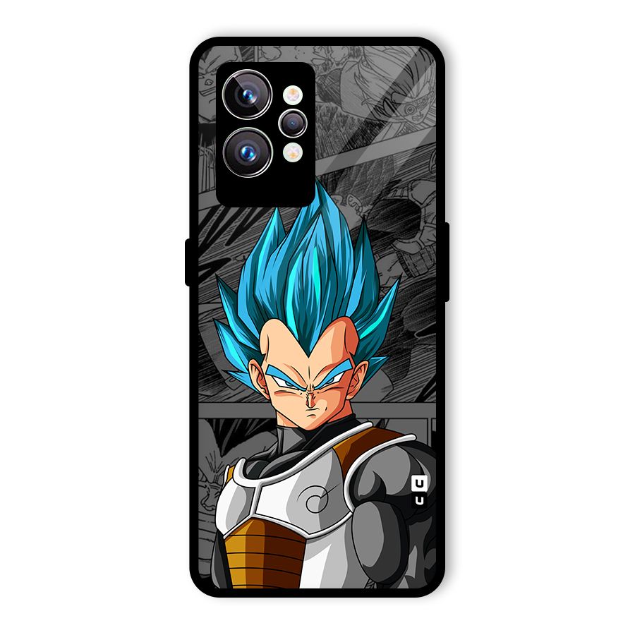 Goku Vegeta Art Glass Back Case for Realme GT2 Pro