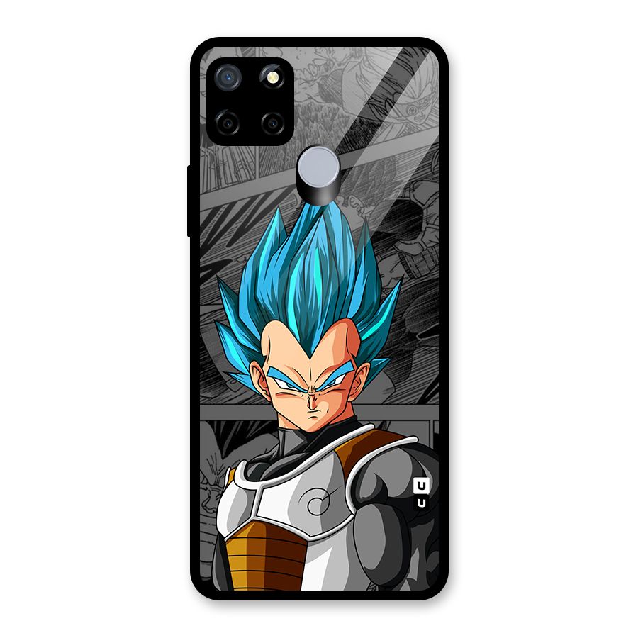 Goku Vegeta Art Glass Back Case for Realme Narzo 30A