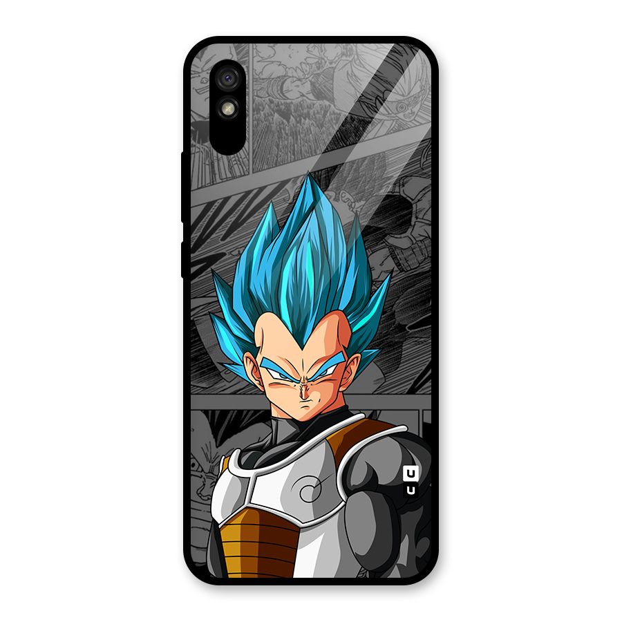 Goku Vegeta Art Glass Back Case for Redmi 9i