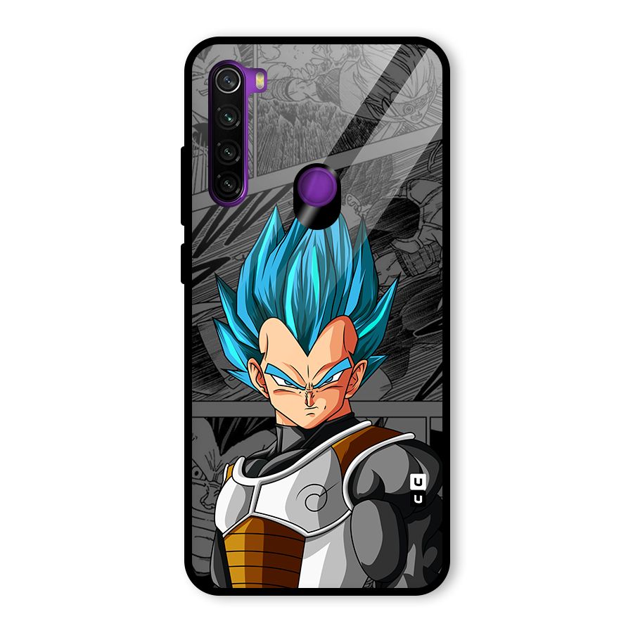 Goku Vegeta Art Glass Back Case for Redmi Note 8