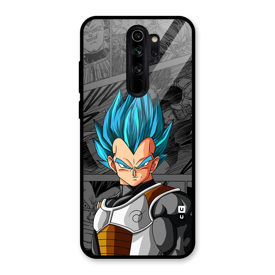 Goku Vegeta Art Glass Back Case for Redmi Note 8 Pro