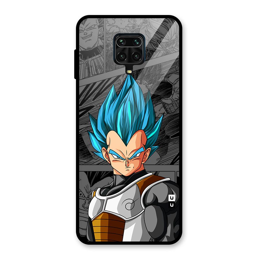 Goku Vegeta Art Glass Back Case for Redmi Note 9 Pro