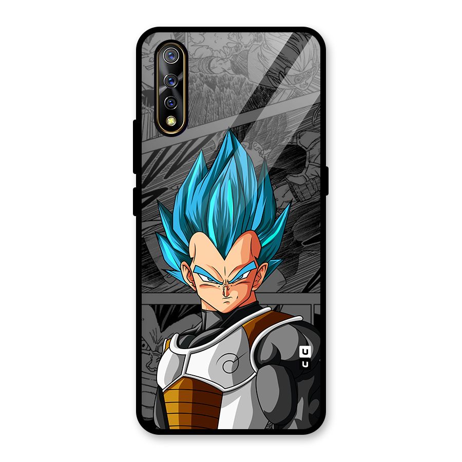 Goku Vegeta Art Glass Back Case for Vivo S1