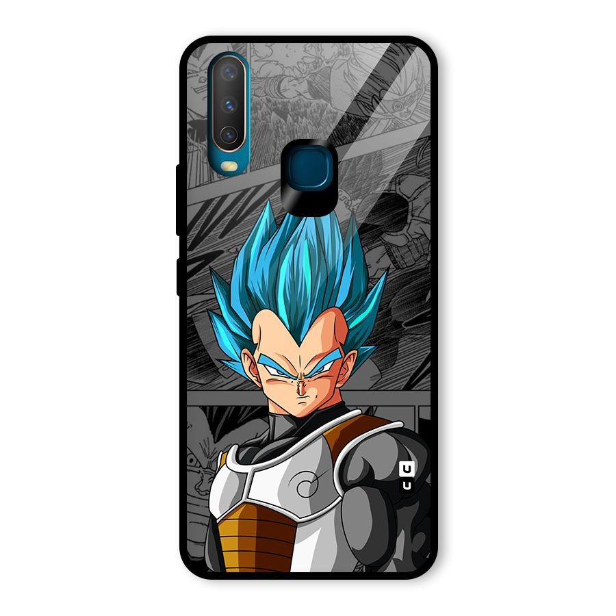Goku Vegeta Art Glass Back Case for Vivo U10