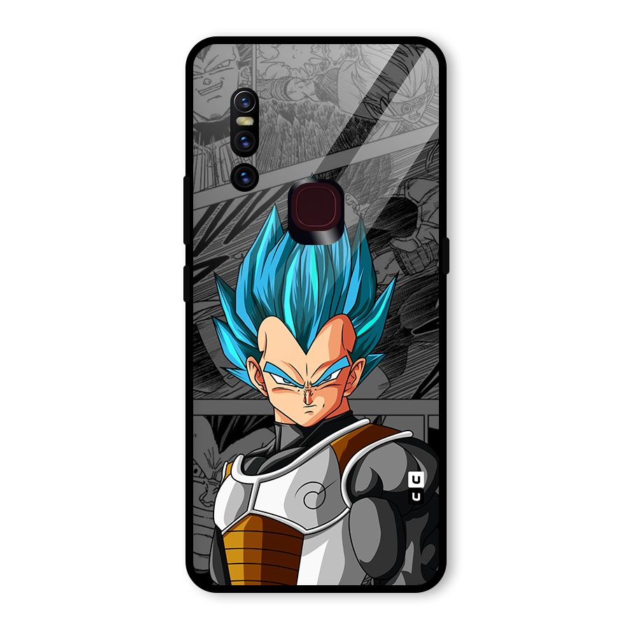 Goku Vegeta Art Glass Back Case for Vivo V15