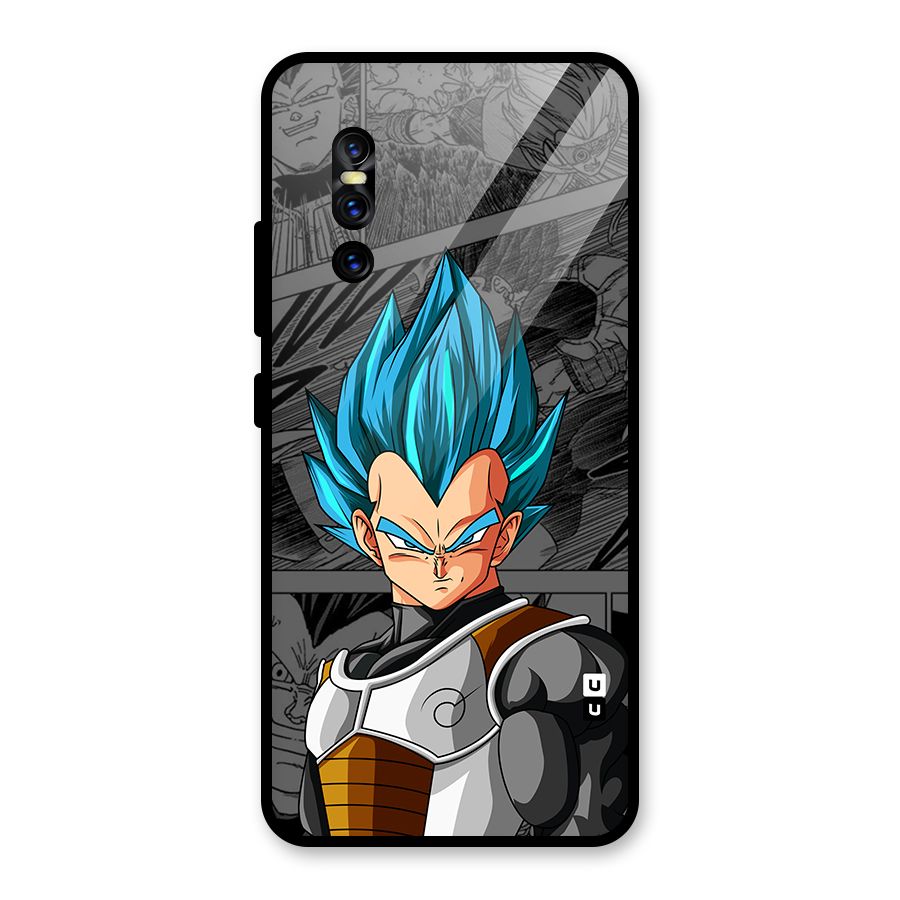 Goku Vegeta Art Glass Back Case for Vivo V15 Pro